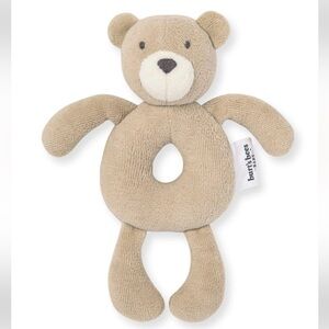 Plush baby bear rattle